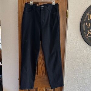 Style & Co. Women's Black Straight Leg Jeans